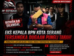 Skandal Pungli BPN Serang, Eks Kepala Kantah Jadi Tersangka