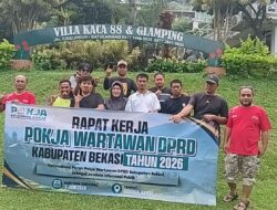 Pokja Wartawan DPRD Bekasi Mantapkan Soliditas dan Kompetensi
