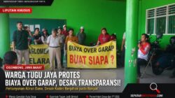 Warga Tugu Jaya Protes Biaya Over Garap