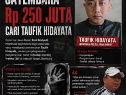 TH dalam pengejaran Polda Jabar, KDM Buka Sayembara Rp 250jt