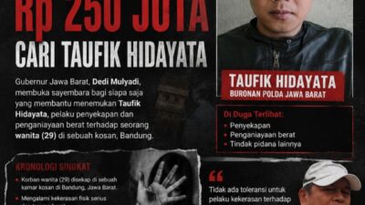 TH dalam pengejaran Polda Jabar, KDM Buka Sayembara Rp 250jt