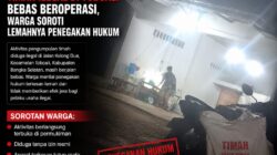Warga Desak Aparat Tindak Dugaan Kolektor Timah di Toboali