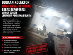 Warga Desak Aparat Tindak Dugaan Kolektor Timah di Toboali