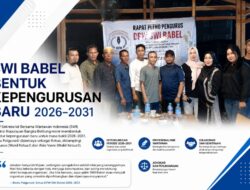 SWI Babel Resmi Bentuk Pengurus Baru Periode 2026–2031