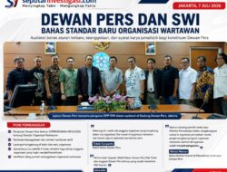 Dewan Pers dan SWI Bahas Standar Baru Organisasi Wartawan