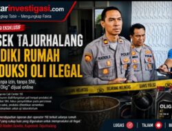 Polsek Tajurhalang Selidiki Dugaan Produksi Oli Ilegal